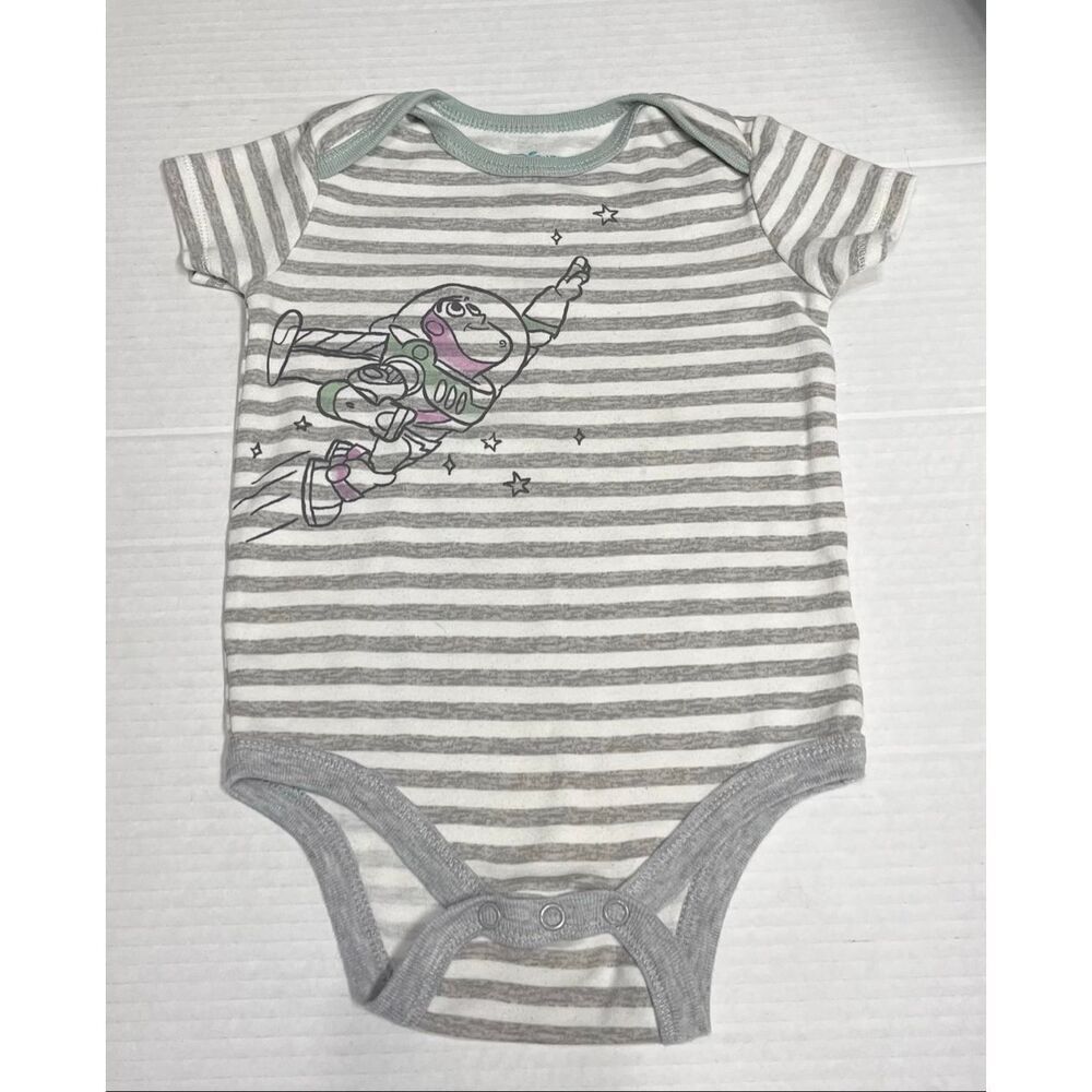 Disney Baby Buzz Lightyear Bodysuit Boys Size 18 Months